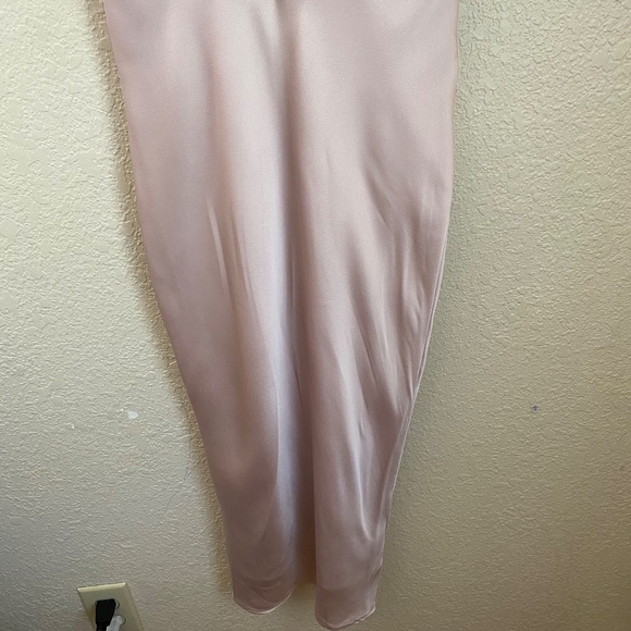 house of cb Myrna‎ dress in color crystal (light pink/champagne) NWOT size XS - Picture 6 of 14